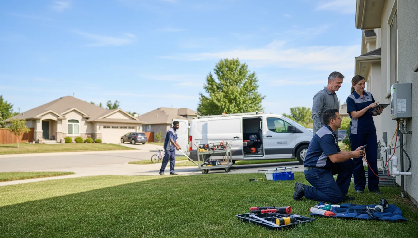 Tankless water heater service in Sharpsville, PA